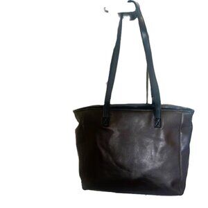 Mondani New York Purse Handbag Brown Faux Leather 11 x 12 5 in Read